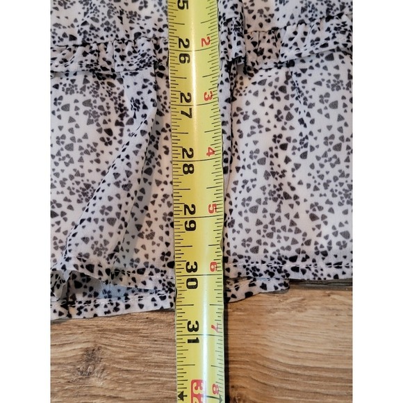 NEW Kimchi Blue‎ Mini Dress Y2k Slip Lace Trim Chiffon Small White Black - Picture 9 of 12